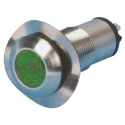 Marl Panel Mount LED Indicator Green 13 mm Mount Hole Size Solder Tab IP67 28V DC 528-532-22