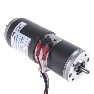 McLennan Servo Supplies DC Servo Motor 24V 60W, 3200rpm, 1.05Nm Max Output Torque, 6mm Shaft Diameter 351-4726