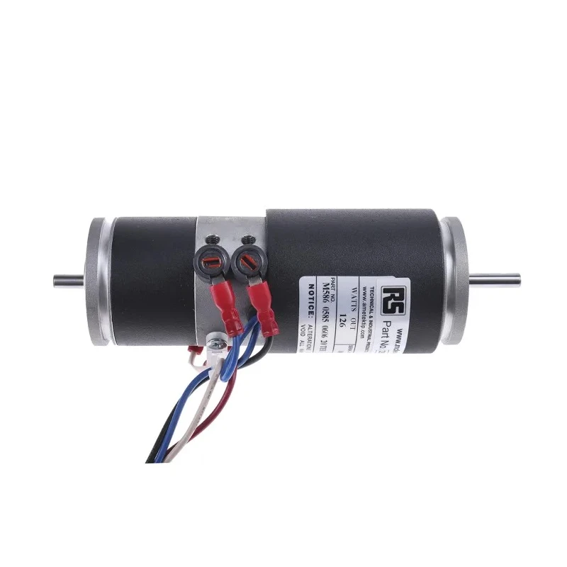 McLennan Servo Supplies DC Servo Motor 24V 60W, 3200rpm, 1.05Nm Max Output Torque, 6mm Shaft Diameter 351-4726