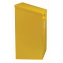 RS PRO Yellow Steel Lockable 1 Door Hazardous Substance Cabinet, 762 mm Height, 1 m Width, 460 mm Depth 350-6078