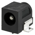 RS PRO Straight DC Power Socket 2.5A, 16V, PCB Mount, Nickel Plated, Length 17.1 mm 476-157