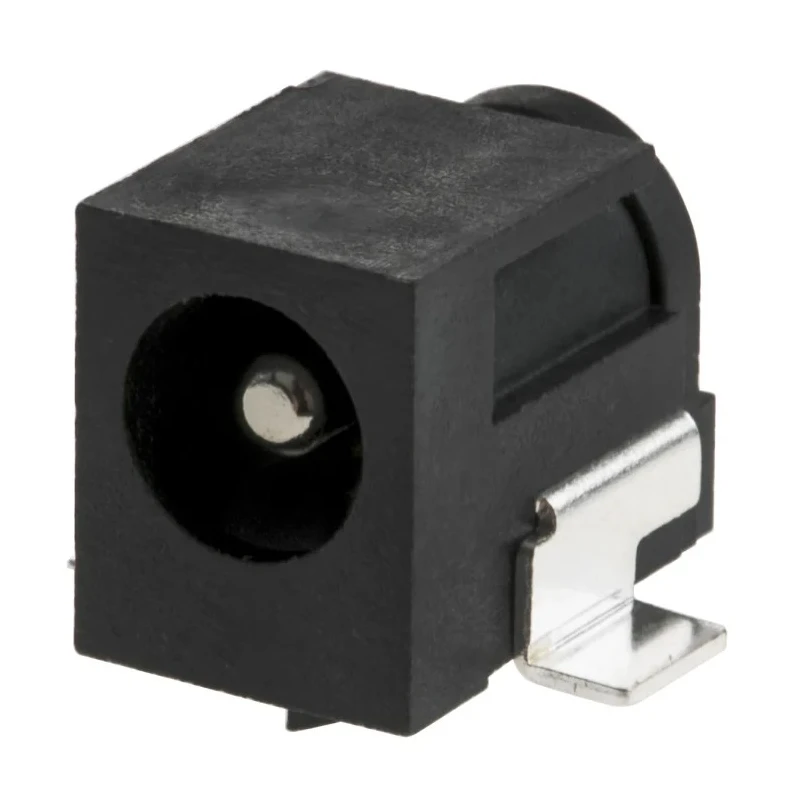 RS PRO Straight DC Power Socket 2.5A, 16V, PCB Mount, Nickel Plated, Length 17.1 mm 476-157