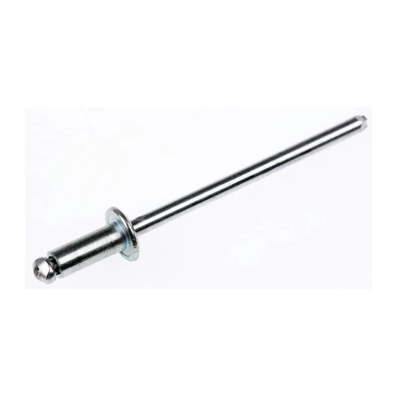 POP Steel Blind Rivet 3.2 mm Diameter, 8 mm Length, Plain Finish TSPD46BS-5C375