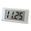 Lascar Digital Voltmeter DC LCD Display 4-Digits Accuracy ±1% 44mm Cutout Height 21mm Cutout Width EMV 1125