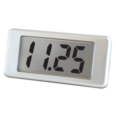 Lascar Digital Voltmeter DC LCD Display 4-Digits Accuracy ±1% 44mm Cutout Height 21mm Cutout Width EMV 1125
