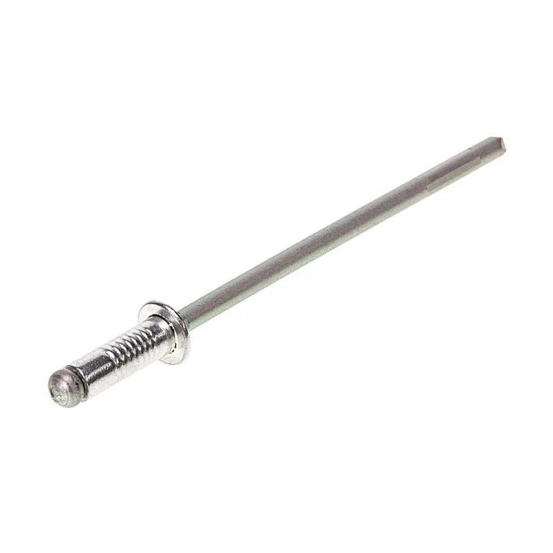 POP Aluminium Blind Rivet 2.4 mm Diameter, 7.3 mm Length, Dome Head, Aluminium Body and Mandrel PAD25M3ABS