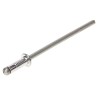 POP Aluminium Blind Rivet 2.4 mm Diameter, 7.3 mm Length, Dome Head, Aluminium Body and Mandrel PAD25M3ABS