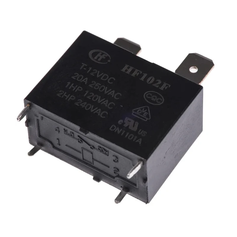 RS PRO PCB Power Relay 12V DC Coil 25A Switching Current SPST 476-561
