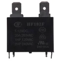 RS PRO PCB Power Relay 12V DC Coil 25A Switching Current SPST 476-561