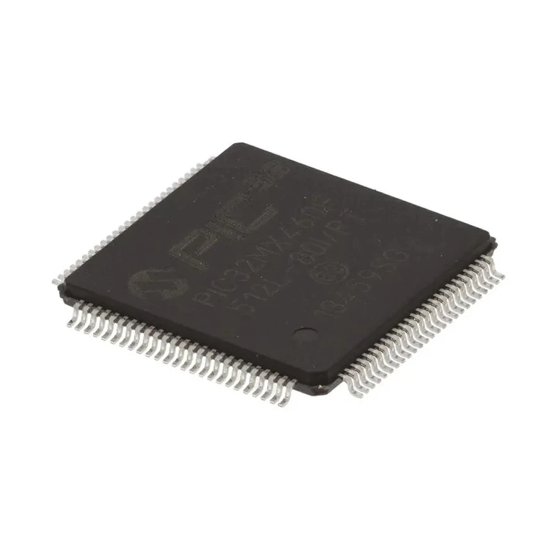 Microchip 32-bit PIC Microcontroller PIC32MX460F512L-80I/PT, 80 MHz, 12 KB RAM, 512 KB Flash, 100-Pin TQFP