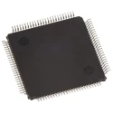 Microchip 32-bit PIC Microcontroller PIC32MX460F512L-80I/PT, 80 MHz, 12 KB RAM, 512 KB Flash, 100-Pin TQFP