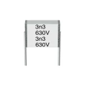 TDK B3560 Film Capacitor 2.2 nF 400V AC 630 V DC Through Hole 2 Lead Pitch 7.5mm B32560J8222K000