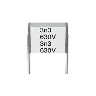 TDK B3560 Film Capacitor 2.2 nF 400V AC 630 V DC Through Hole 2 Lead Pitch 7.5mm B32560J8222K000