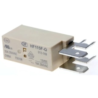 RS PRO PCB Power Relay 12V dc Coil 20A Switching Current SPST 476-779