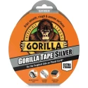 GORILLA GLUE EUROPE LTD Duct Tape 8.2 m Length x 48 mm Width Polyethylene Backing Silver Finish 3044900