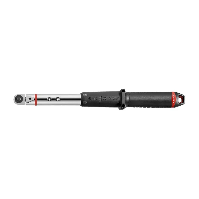 Facom Smart Torque Wrench, 6 to 30 Nm, 1/4 in Square Drive, 330mm Overall Length E.516ST-30PB