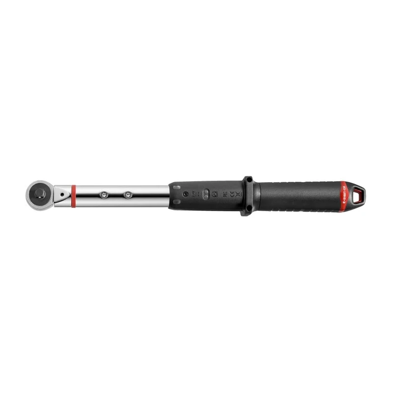 Facom Smart Torque Wrench 13.5 to 135 Nm 3/8 in Drive Square Drive 500mm Overall E.516ST-135PB
