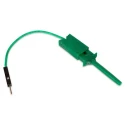 Digilent Grabber Clip, 1.3 mm Tip, 1A Current, 3 mm Socket, Polypropylene Insulation, Length 150 mm 240-137