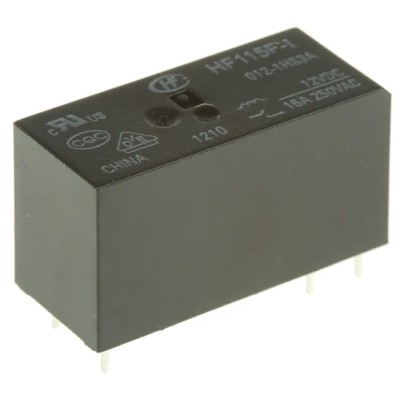 RS PRO PCB Power Relay 12V dc Coil 16A Switching Current SPST 400mW Coil Power 29mm x 15.7mm x 15.7mm 0476703P