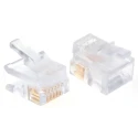 Bel-Stewart 940-SP Series RJ25 Connector Male Cable Unshielded Straight 1 Port 6 Way RJ25