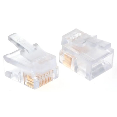 Bel-Stewart 940-SP Series RJ25 Connector Male Cable Unshielded Straight 1 Port 6 Way RJ25