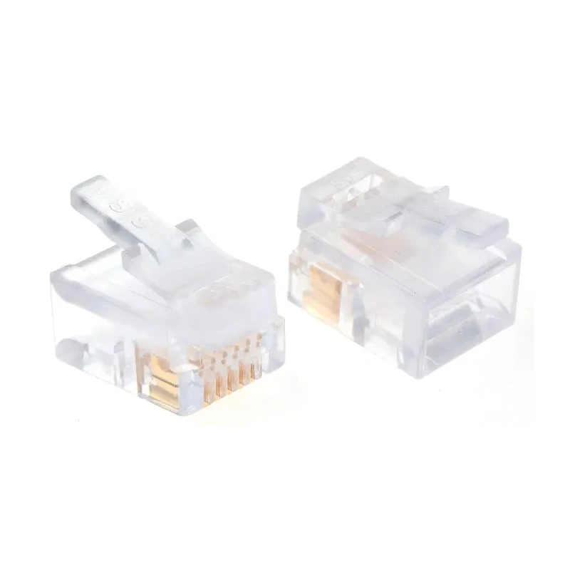 Bel-Stewart 940-SP Series RJ25 Connector Male Cable Unshielded Straight 1 Port 6 Way RJ25