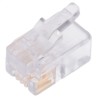 Bel-Stewart RJ22 Modular Jack Connector Male, Unshielded, Straight Orientation, 1 Port 4 Way