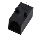 Bel-Stewart SS-64 Series RJ22 Female Through Hole Unshielded Right Angle Modular Jack Connector 1 Port 4 Way RJ22