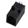 Bel-Stewart SS-64 Series RJ22 Female Through Hole Unshielded Right Angle Modular Jack Connector 1 Port 4 Way RJ22