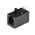 Bel-Stewart SS-64 Series RJ22 Female Through Hole Unshielded Right Angle Modular Jack Connector 1 Port 4 Way RJ22