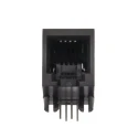 Bel-Stewart SS-64 Series RJ22 Female Through Hole Unshielded Right Angle Modular Jack Connector 1 Port 4 Way RJ22