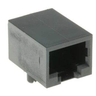 Bel-Stewart SS-64 Series RJ45 Connector Female Through Hole Unshielded Right Angle 1 Port 8 Way 