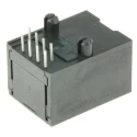 Bel-Stewart SS-64 Series RJ45 Connector Female Through Hole Unshielded Right Angle 1 Port 8 Way 