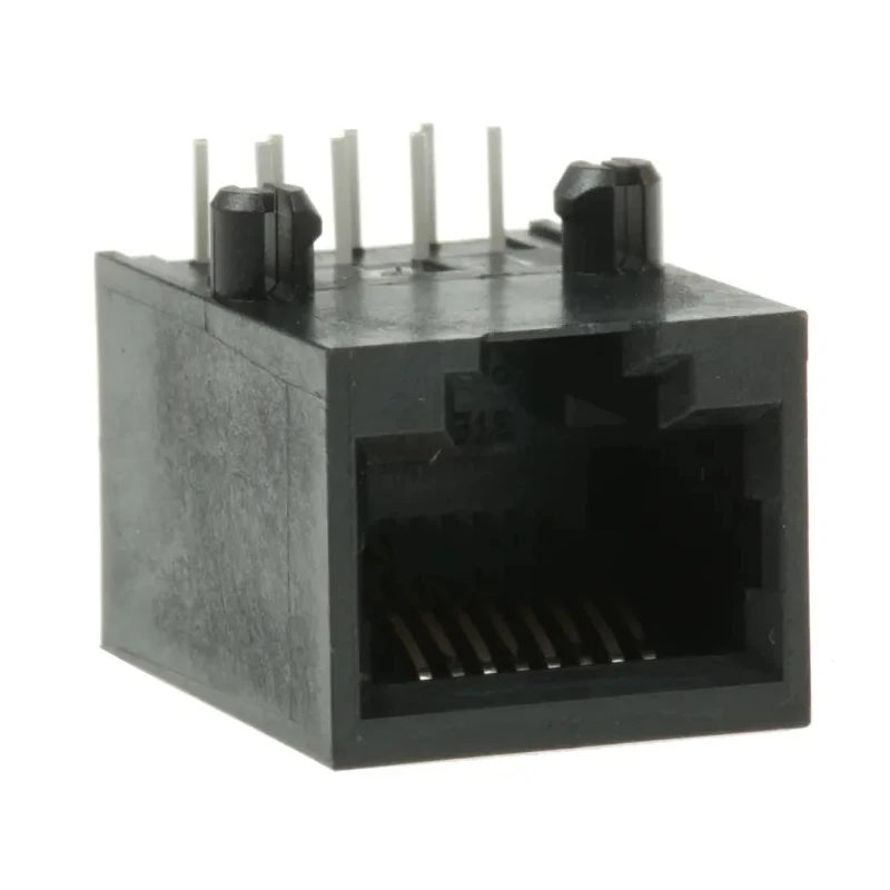 Bel-Stewart SS-64 Series RJ45 Connector Female Through Hole Unshielded Right Angle 1 Port 8 Way 