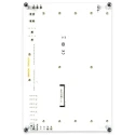 Digilent Breadboard Canvas with Two Regular Solderless Breadboards and Six Power Supplies Interface 410-385