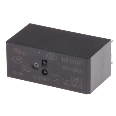 RS PRO Power Relay PCB Mount SPDT 12V dc Coil 16A Switching Current 0476808P