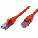 Roline Cat6a Ethernet Cable 8 Core, Red, 2 m, Unshielded Unscreened, Low Smoke Zero Halogen Cat6a