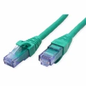 Roline Cat6a Ethernet Cable 8 Core, Green, 2 m, Unshielded Unscreened, Low Smoke Zero Halogen Cat6a