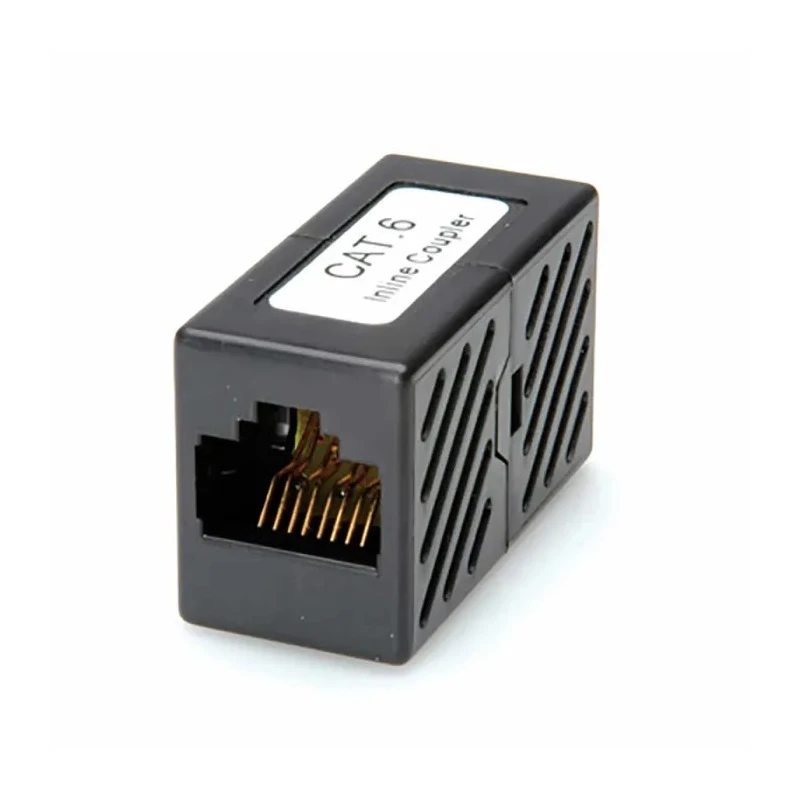 Roline 2 Port RJ45 Unshielded Twisted Pair Modular Coupler Cat6 