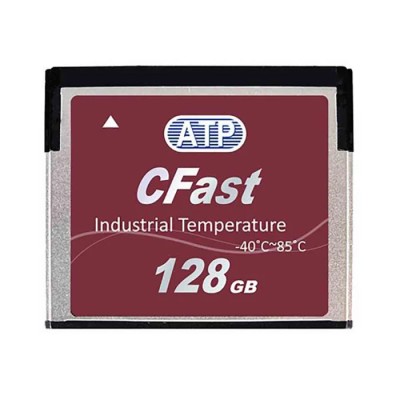 ATP 128 GB Industrial Grade CFast Card SATA Interface 510 Mbps Read Speed MLC NAND AF128GCS-XACIP