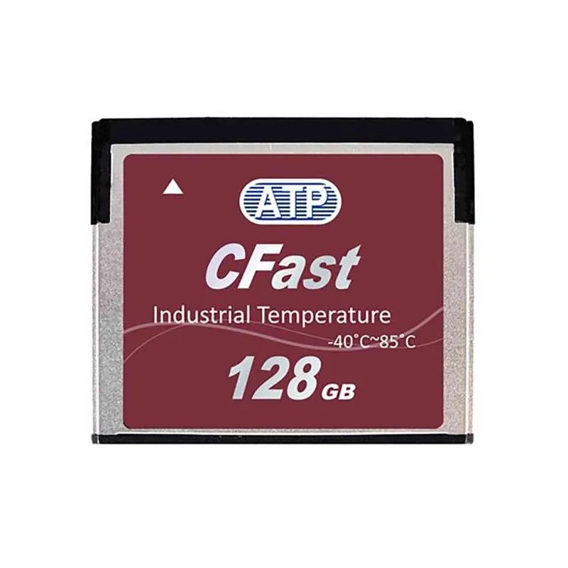 ATP 128 GB Industrial Grade CFast Card SATA Interface 510 Mbps Read Speed MLC NAND AF128GCS-XACIP