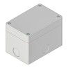 RS PRO Grey ABS Push Button Enclosure 22 mm Diameter IP65 Rated 105x70x74 mm 194-7462