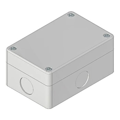 RS PRO Grey ABS Push Button Enclosure 22 mm Diameter IP65 Rated 105x70x51 mm 194-7460