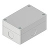 RS PRO Grey ABS Push Button Enclosure 22 mm Diameter IP65 Rated 105x70x51 mm 194-7460