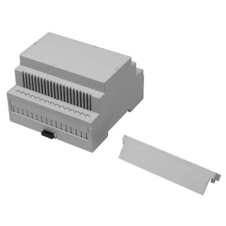 RS PRO Polycarbonate DIN Rail Enclosure Kit 58 mm Height 88 mm Length 90 mm Width IP20 Rated 194-7590