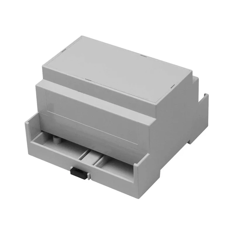 RS PRO DIN Rail Enclosure Kit Polycarbonate Body 58mm Height 88mm Length 90mm Width Model 194-7591