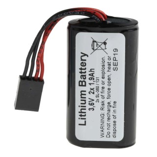Tadiran 3.6 V 2.4 Ah Lithium Thionyl Chloride Speciality Size Battery 14.7 mm 2SL360/131