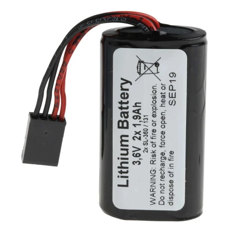 Tadiran 3.6 V 2.4 Ah Lithium Thionyl Chloride Speciality Size Battery 14.7 mm 2SL360/131