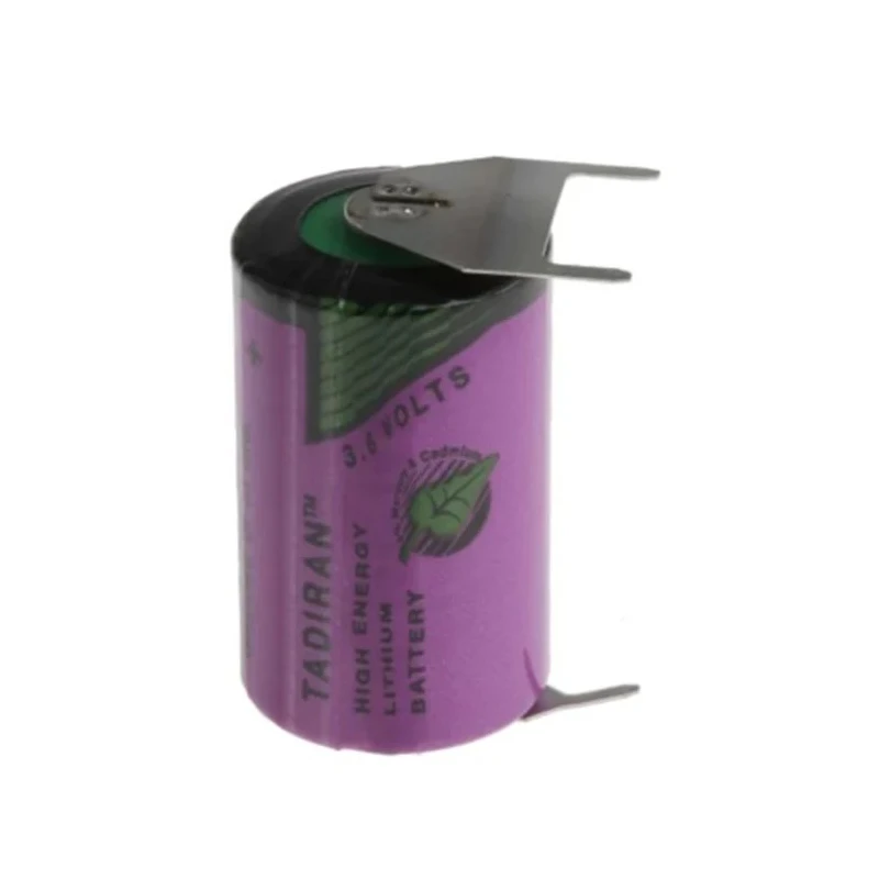 Tadiran Lithium Thionyl Chloride 3.6 V 1/2 AA Battery 800 mAh SL-550/PT