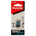 Makita Hex Screwdriver Bit 6.35 mm Tip T15 Size, 25 mm Overall Length B-63666